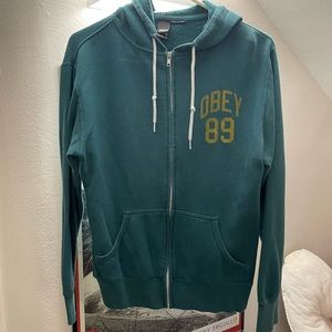 Obey Zip Womens Large